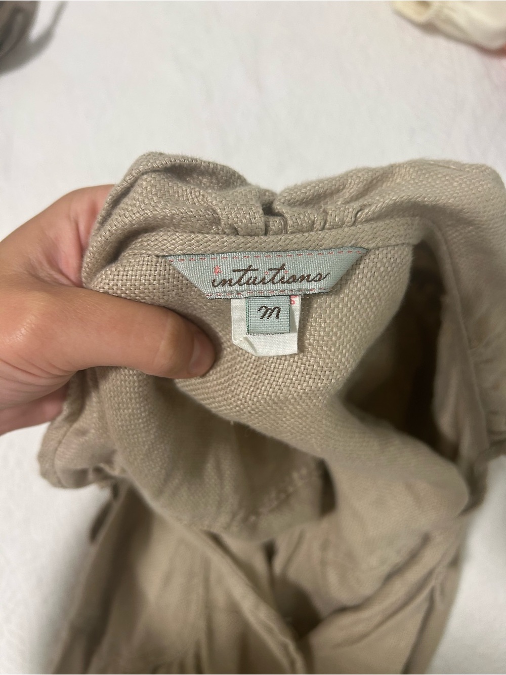 Cropped Linen Jacket - Picture 6 of 6
